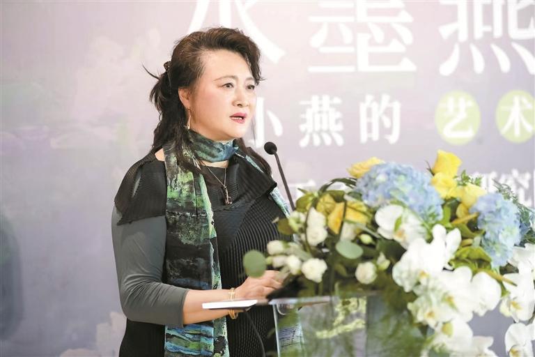 多元跨界传播中国画艺术 “水墨燕语——王小燕的艺术世界”热展受广泛关注与好评